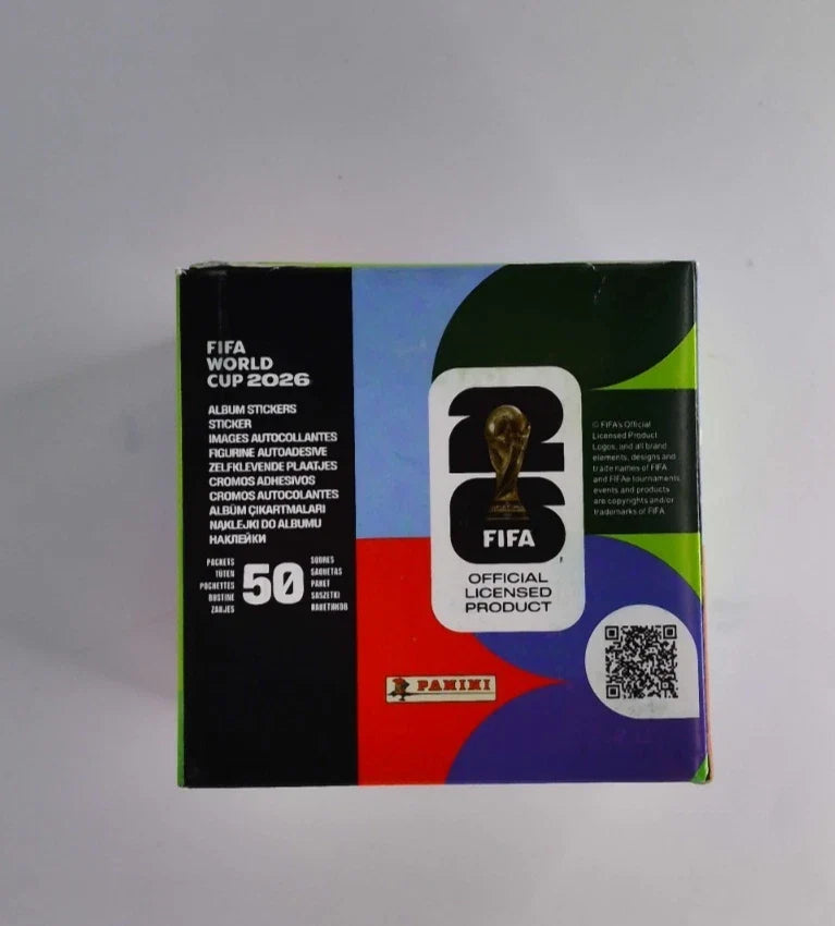 Panini FIFA World Cup 2026 Adrenalyn XL Official Trading Cards – 50 Pack Box