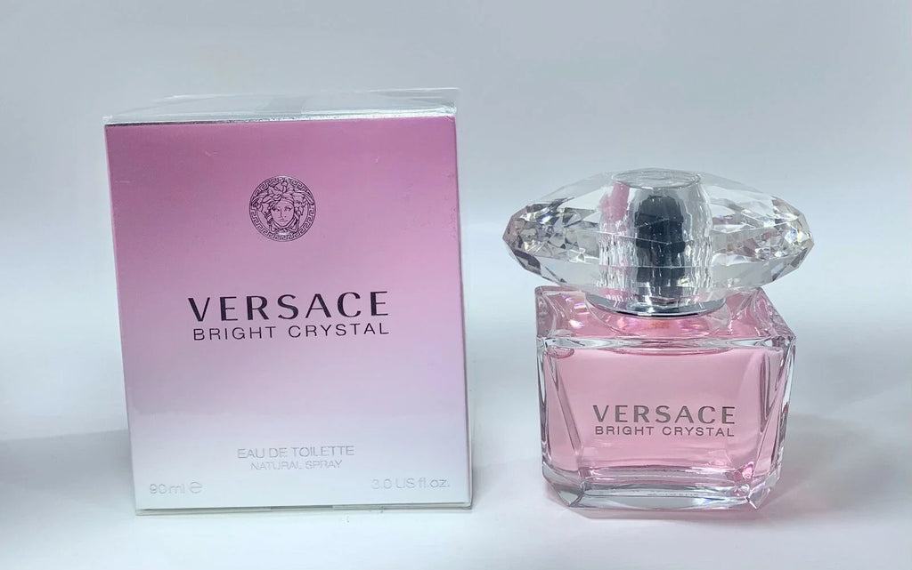 Versace Bright Crystal Eau de Toilette for Women 3 oz / 90 ml – In Box